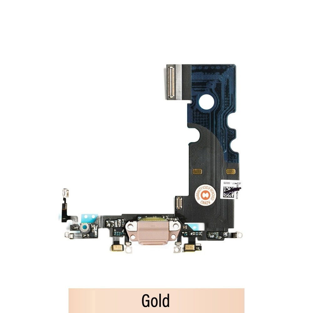 Red Charging Port Flex Cable for iPhone 8-Gold Red Charging Port Flex Cable for iPhone 8-Gold